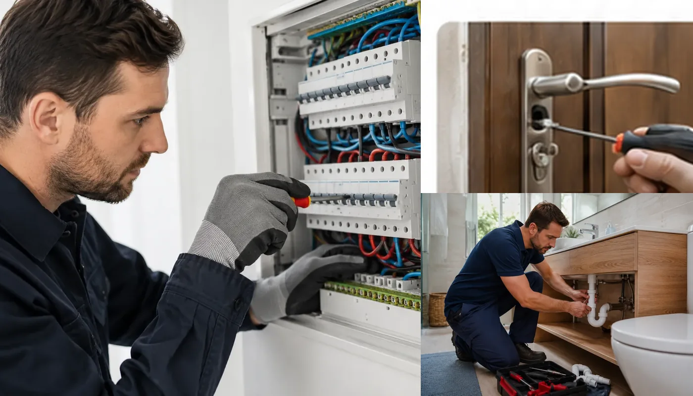 Plomberie serrurerie électricité et volets roulants à Saint-Gratien